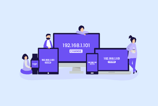 change ip address on multiple devices